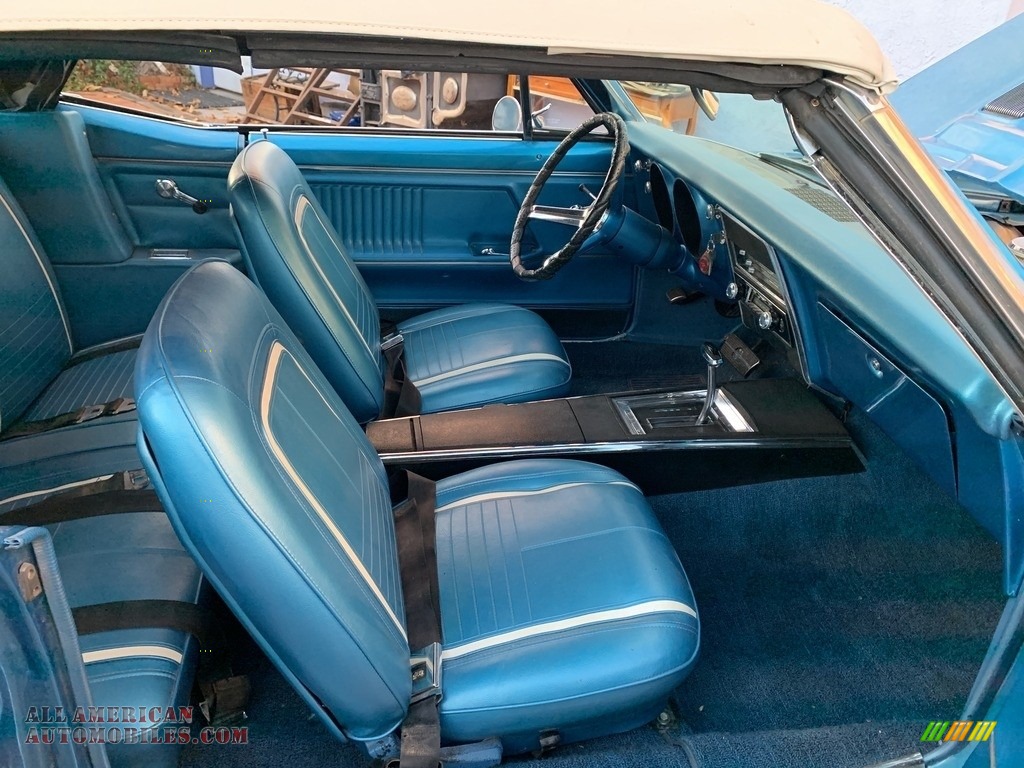 1967 Camaro SS Convertible - Marina Blue / Blue photo #6