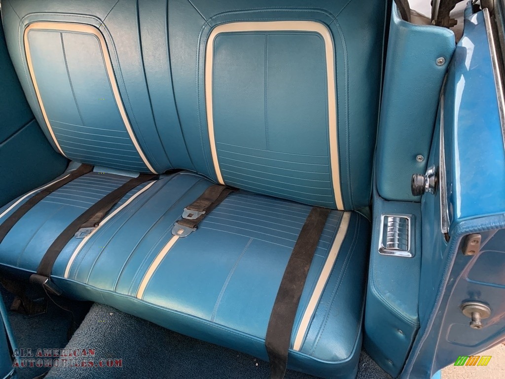 1967 Camaro SS Convertible - Marina Blue / Blue photo #8