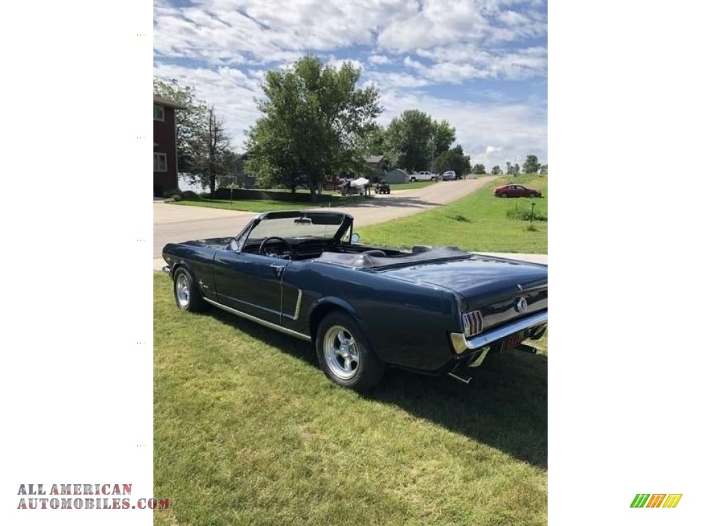 1964 Mustang Convertible - Dark Blue / Black photo #7