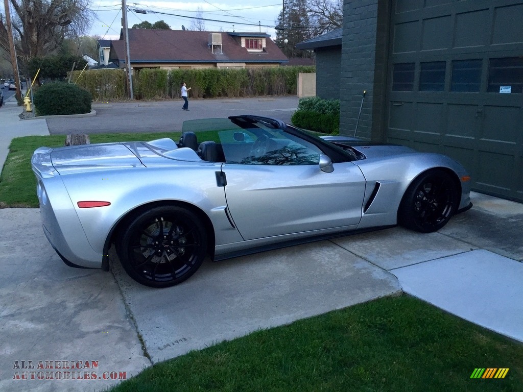 2013 Corvette Convertible - Blade Silver Metallic / Ebony photo #8