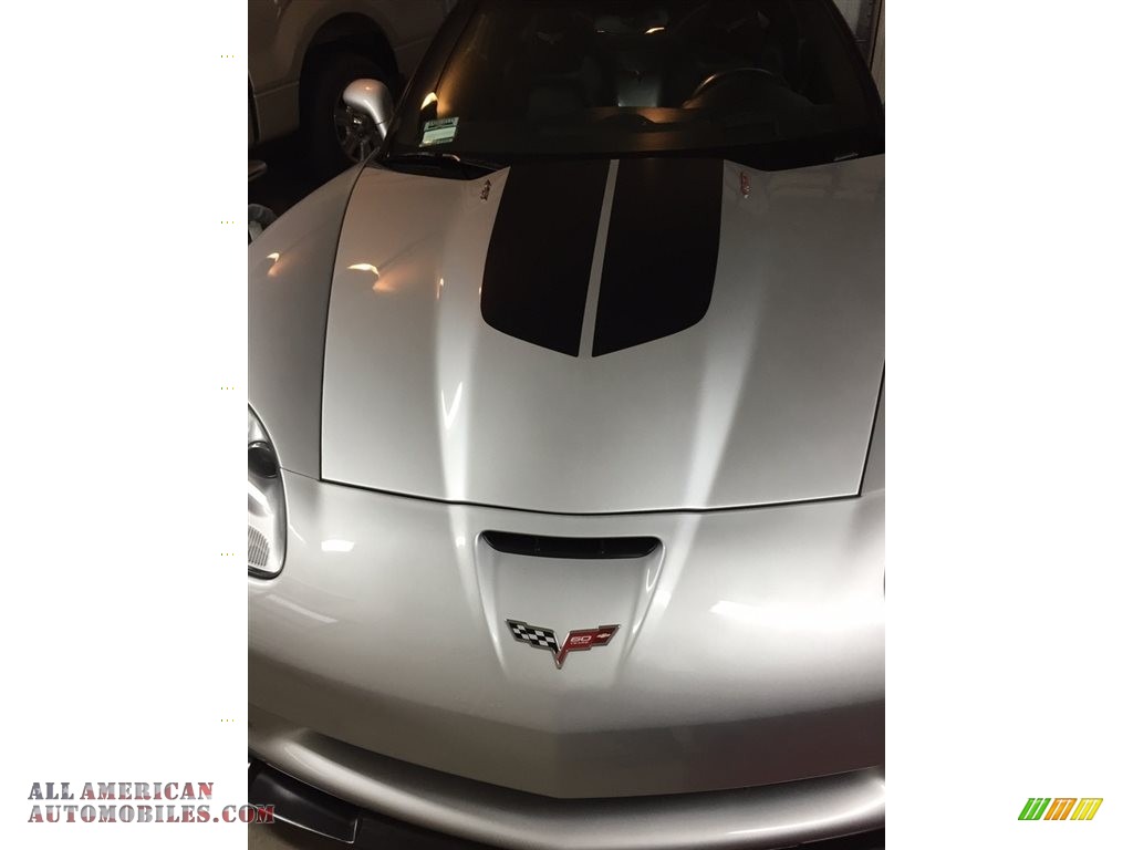 2013 Corvette Convertible - Blade Silver Metallic / Ebony photo #13