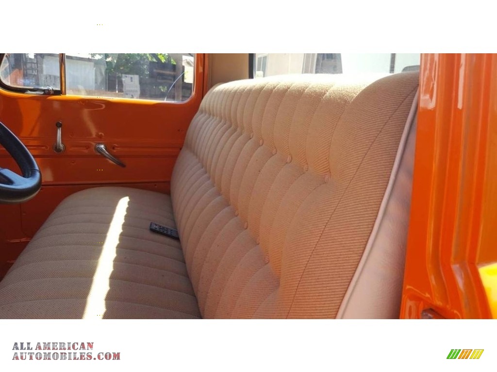 1951 F1 Pickup Custom - Orange / Tan photo #6