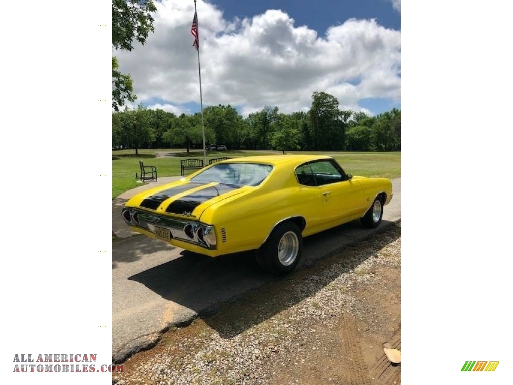 1971 Chevelle SS Coupe - Yellow / Black photo #5