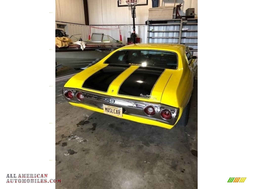 1971 Chevelle SS Coupe - Yellow / Black photo #12
