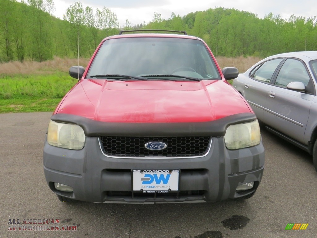 2002 Escape XLT V6 4WD - Bright Red / Medium Graphite photo #4