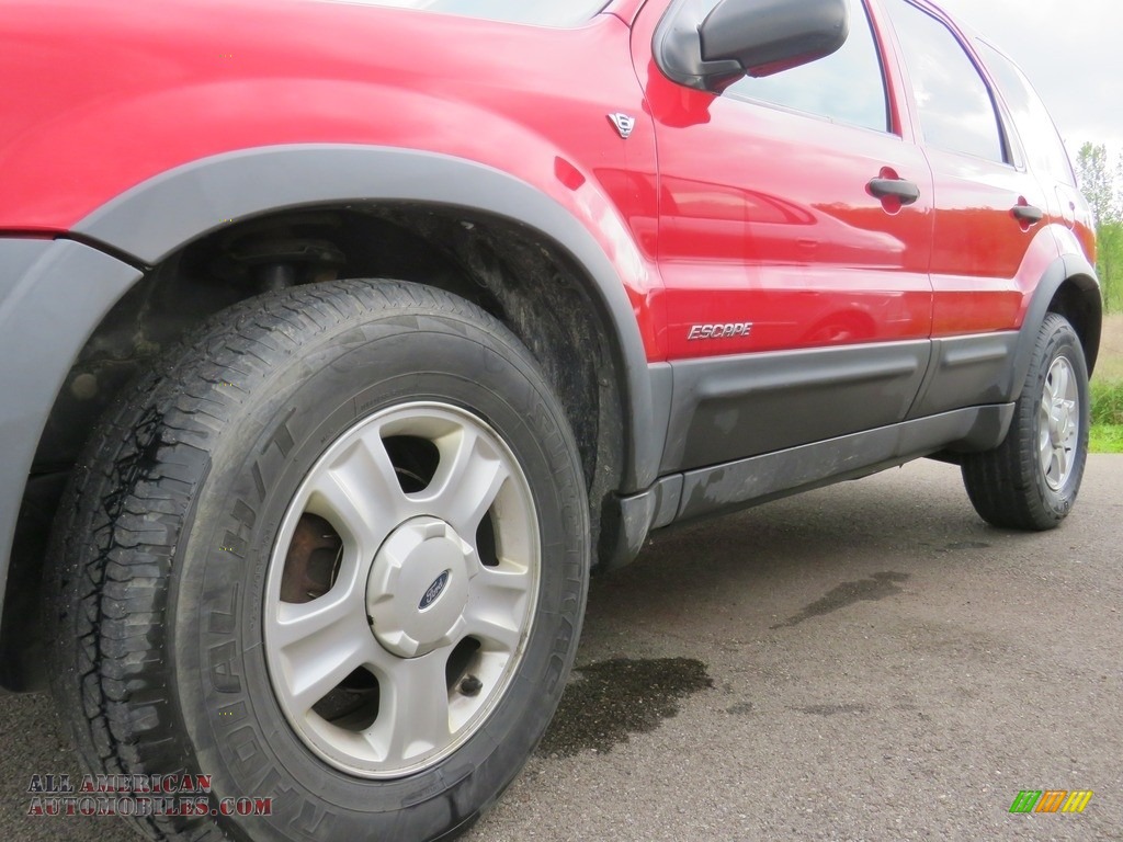 2002 Escape XLT V6 4WD - Bright Red / Medium Graphite photo #6