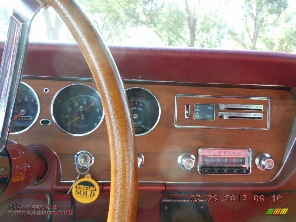 1966 GTO Hardtop - Montero Red / Red photo #9
