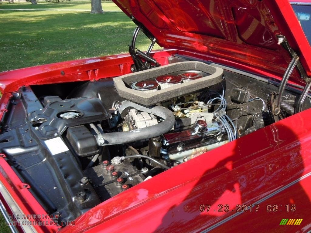 1966 GTO Hardtop - Montero Red / Red photo #14