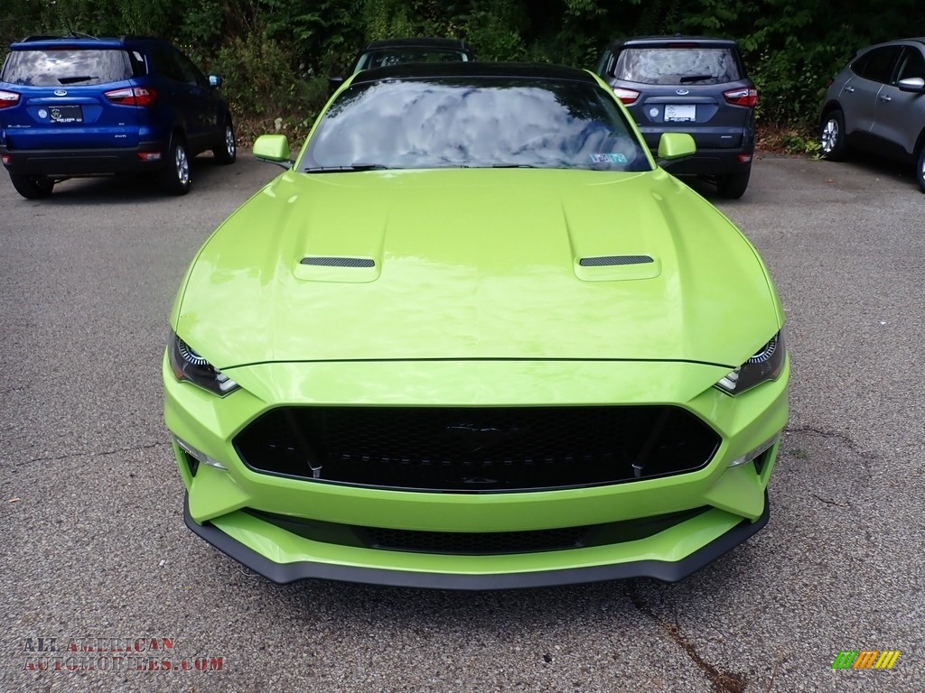 2020 Mustang GT Fastback - Grabber Lime / Ebony photo #4