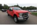 Ford F350 Super Duty XL SuperCab 4x4 Race Red photo #1
