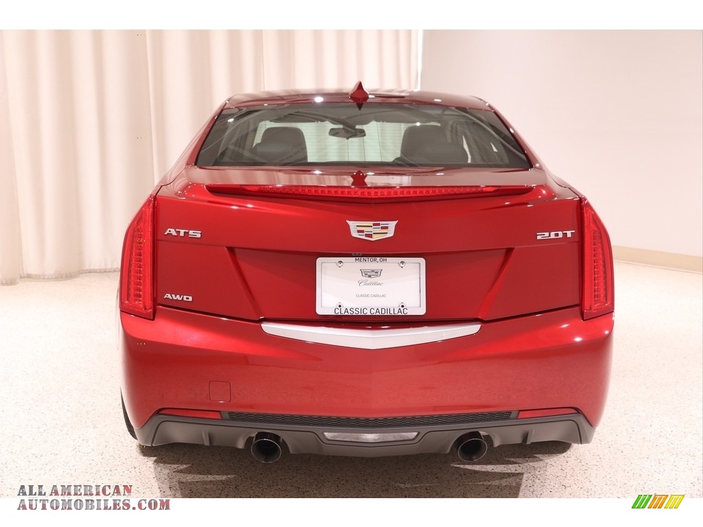 2017 ATS AWD - Red Obsession Tintcoat / Light Platinum w/Jet Black Accents photo #18