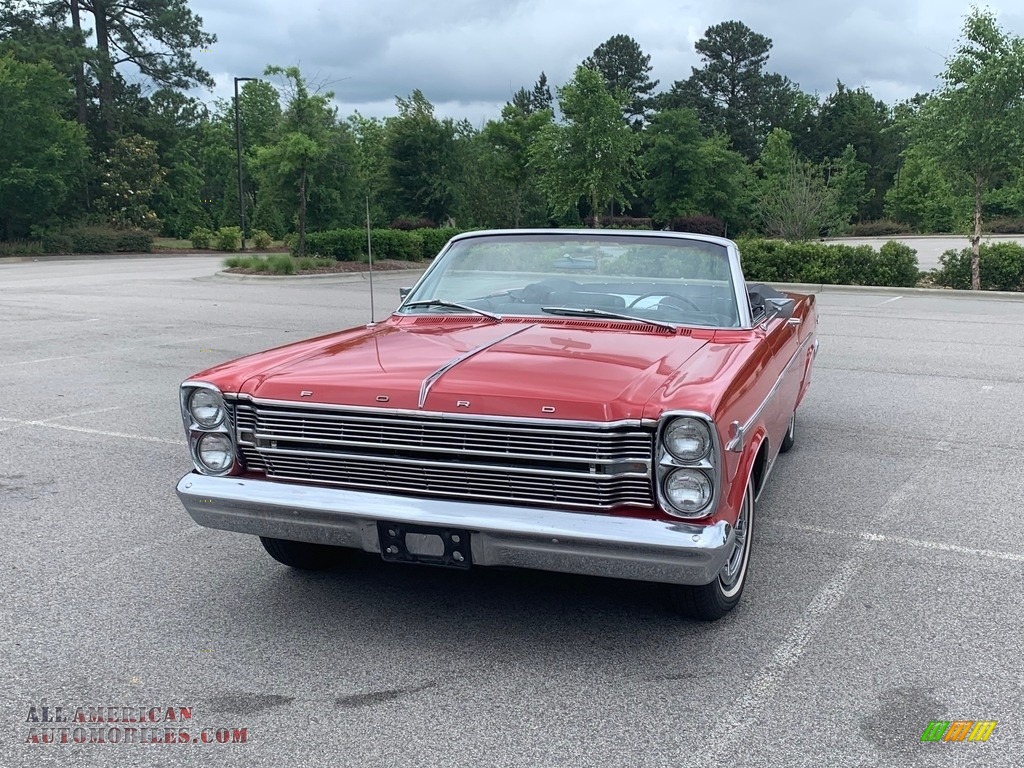 1966 Galaxie 500 7 Litre Convertible - Candy Apple Red / Black photo #9