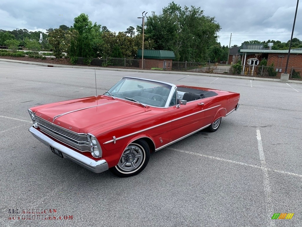 1966 Galaxie 500 7 Litre Convertible - Candy Apple Red / Black photo #10