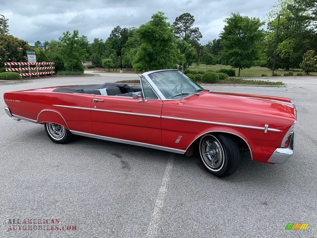 1966 Galaxie 500 7 Litre Convertible - Candy Apple Red / Black photo #17
