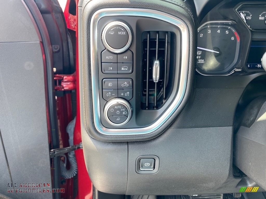 2020 Sierra 1500 SLT Crew Cab 4WD - Red Quartz Tintcoat / Jet Black photo #21