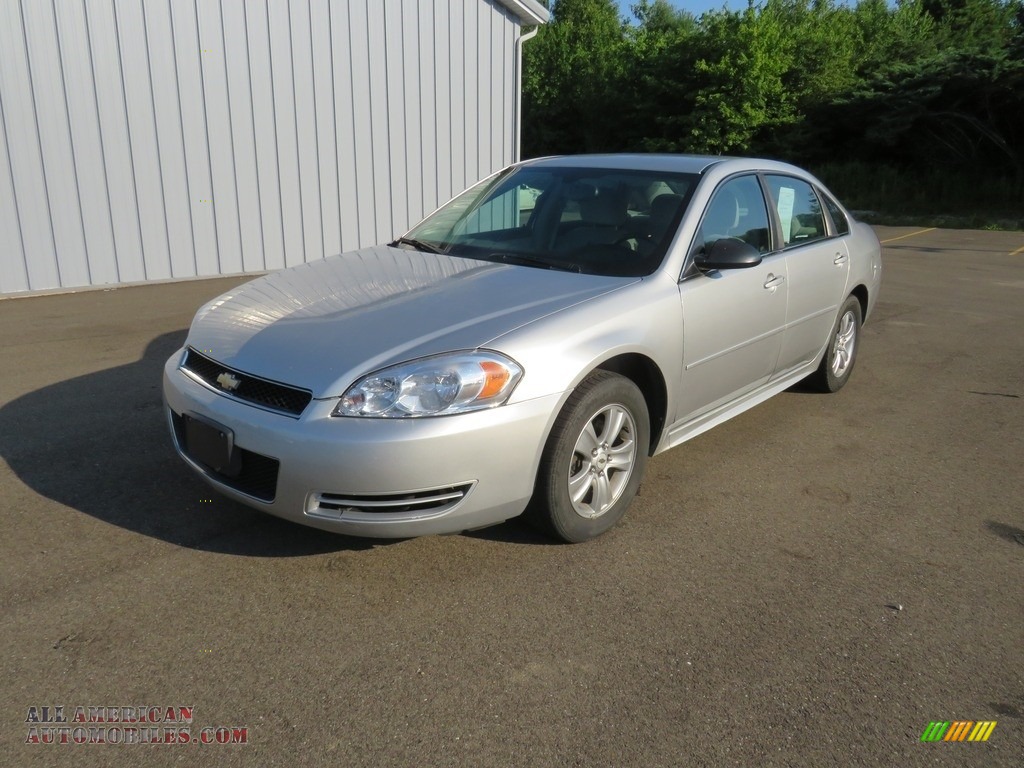 2012 Impala LS - Silver Ice Metallic / Gray photo #5