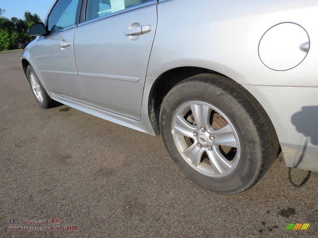2012 Impala LS - Silver Ice Metallic / Gray photo #7