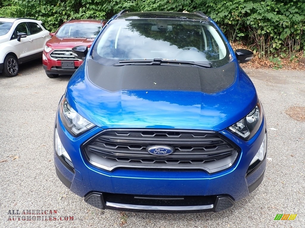 2020 EcoSport SES 4WD - Lightning Blue Metallic / Ebony Black photo #4