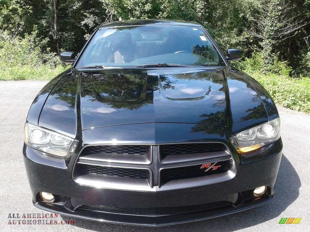2014 Charger R/T Plus 100th Anniversary Edition - Pitch Black / Black/Red photo #3