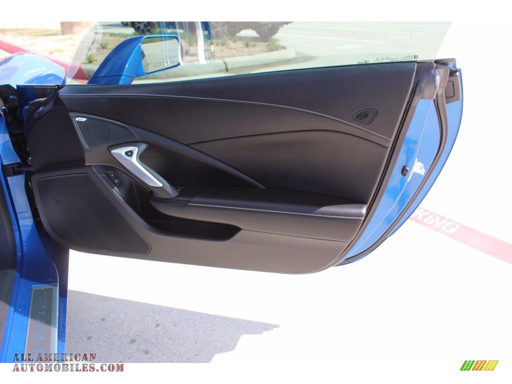 2016 Corvette Stingray Coupe - Laguna Blue Metallic / Jet Black photo #20