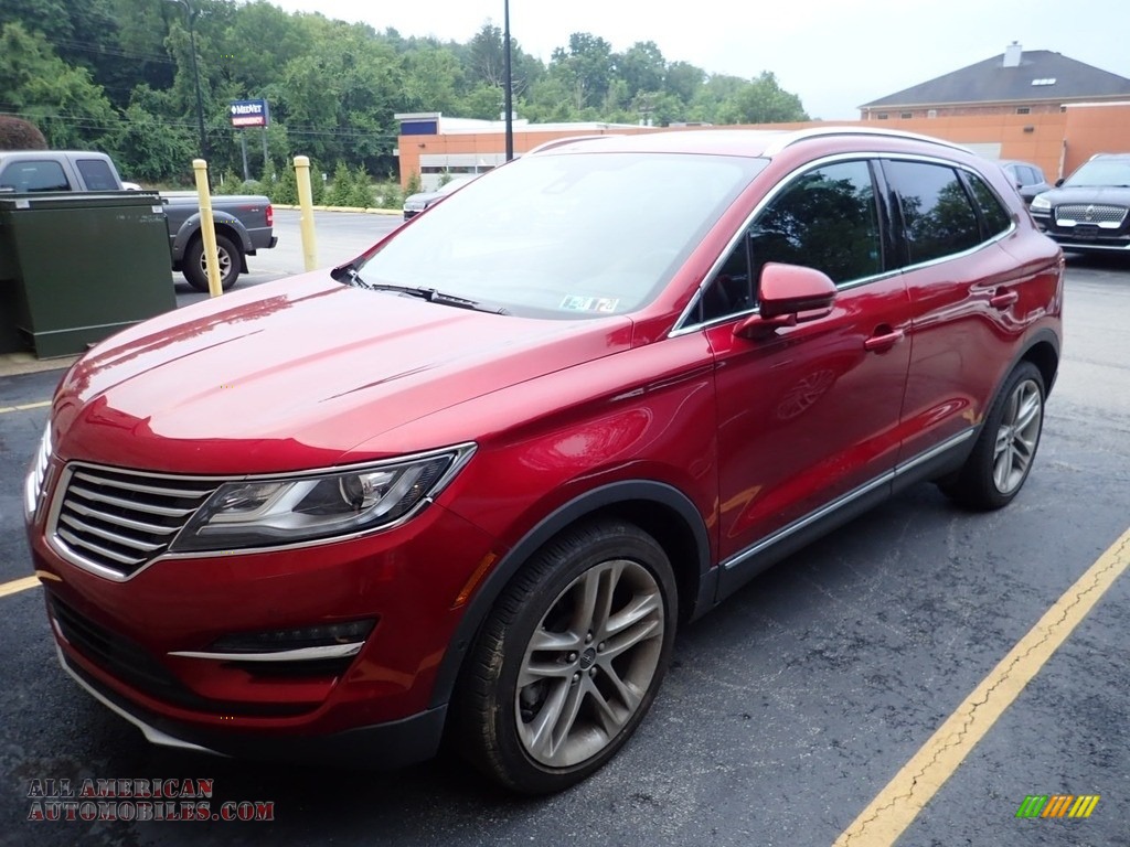 Ruby Red / Ebony Lincoln MKC Reserve AWD