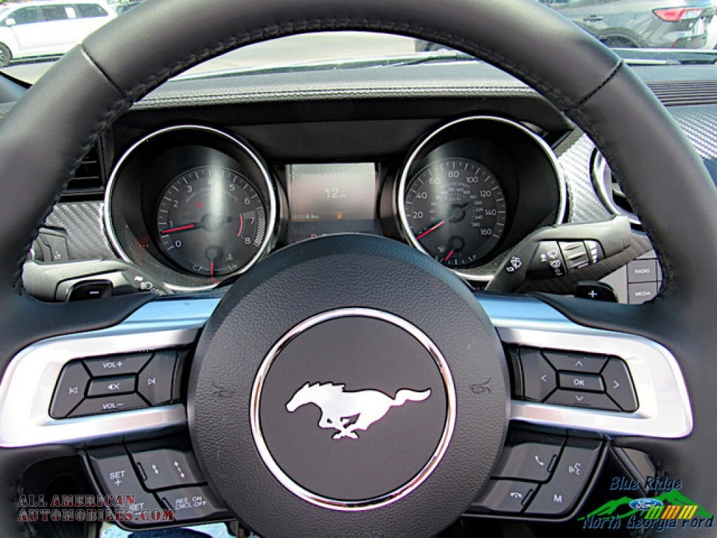 2020 Mustang EcoBoost Convertible - Iconic Silver / Ceramic photo #14