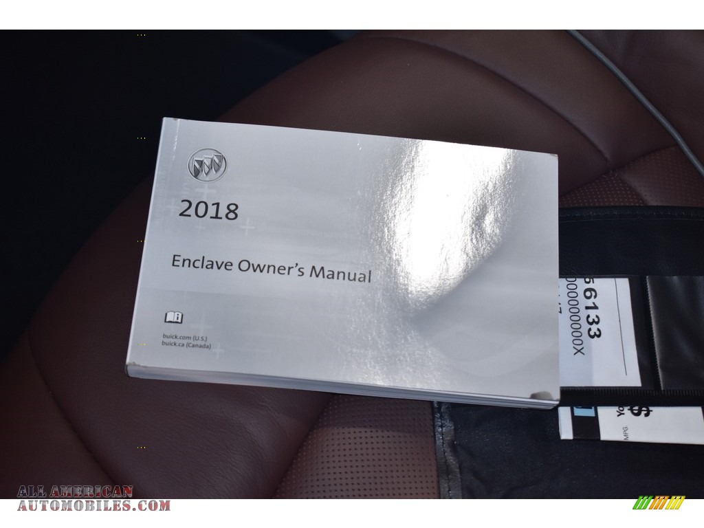 2018 Enclave Avenir AWD - Pepperdust Metallic / Chestnut photo #19