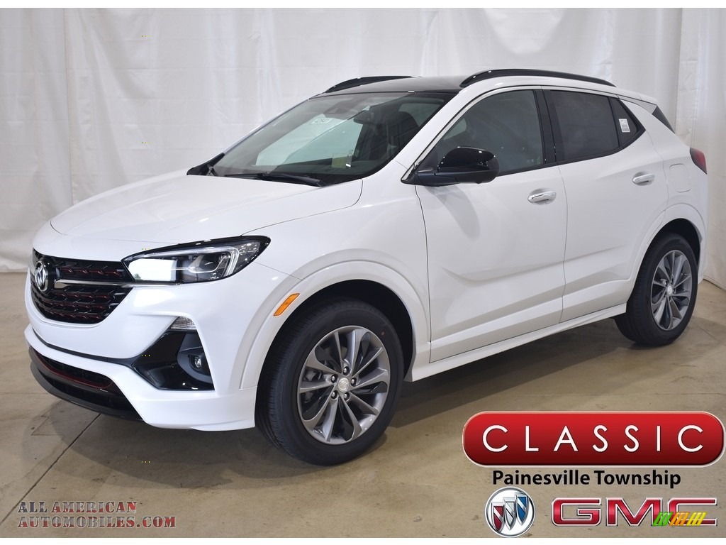 White Frost Tricoat / Signet Buick Encore GX Essence AWD