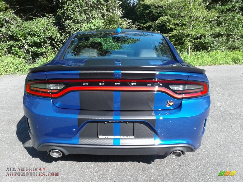 2020 Charger Scat Pack - IndiGo Blue / Black/Ruby Red photo #7
