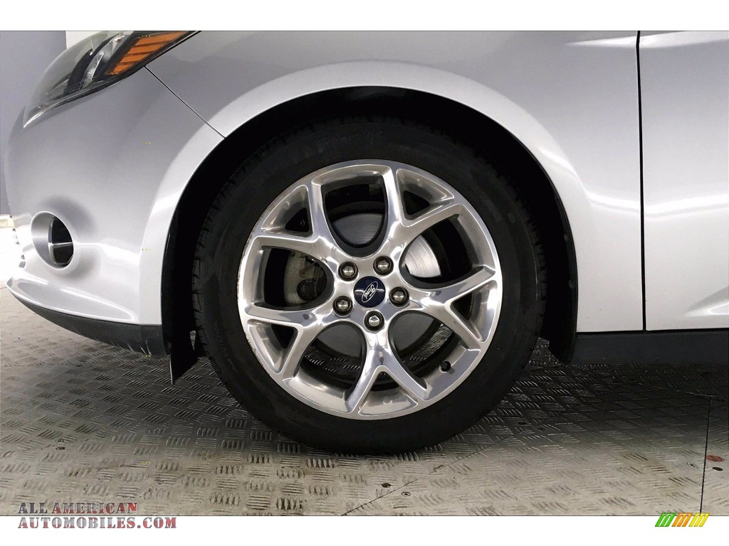 2013 Focus Titanium Sedan - Ingot Silver / Charcoal Black photo #8