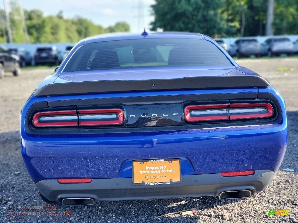 2019 Challenger R/T Scat Pack - Indigo Blue / Black photo #3