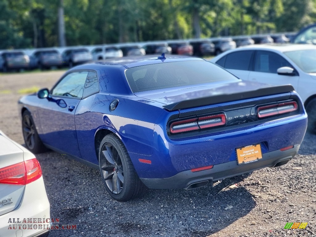 2019 Challenger R/T Scat Pack - Indigo Blue / Black photo #4