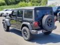Jeep Wrangler Unlimited Willys 4x4 Black photo #6