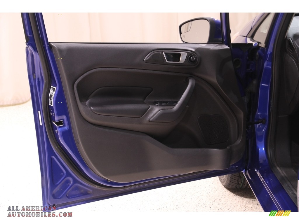 2014 Fiesta Titanium Hatchback - Performance Blue / Charcoal Black photo #4
