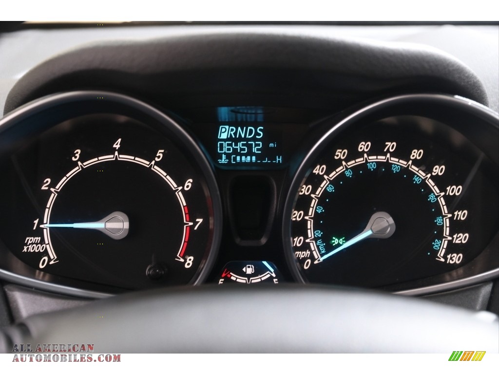 2014 Fiesta Titanium Hatchback - Performance Blue / Charcoal Black photo #8