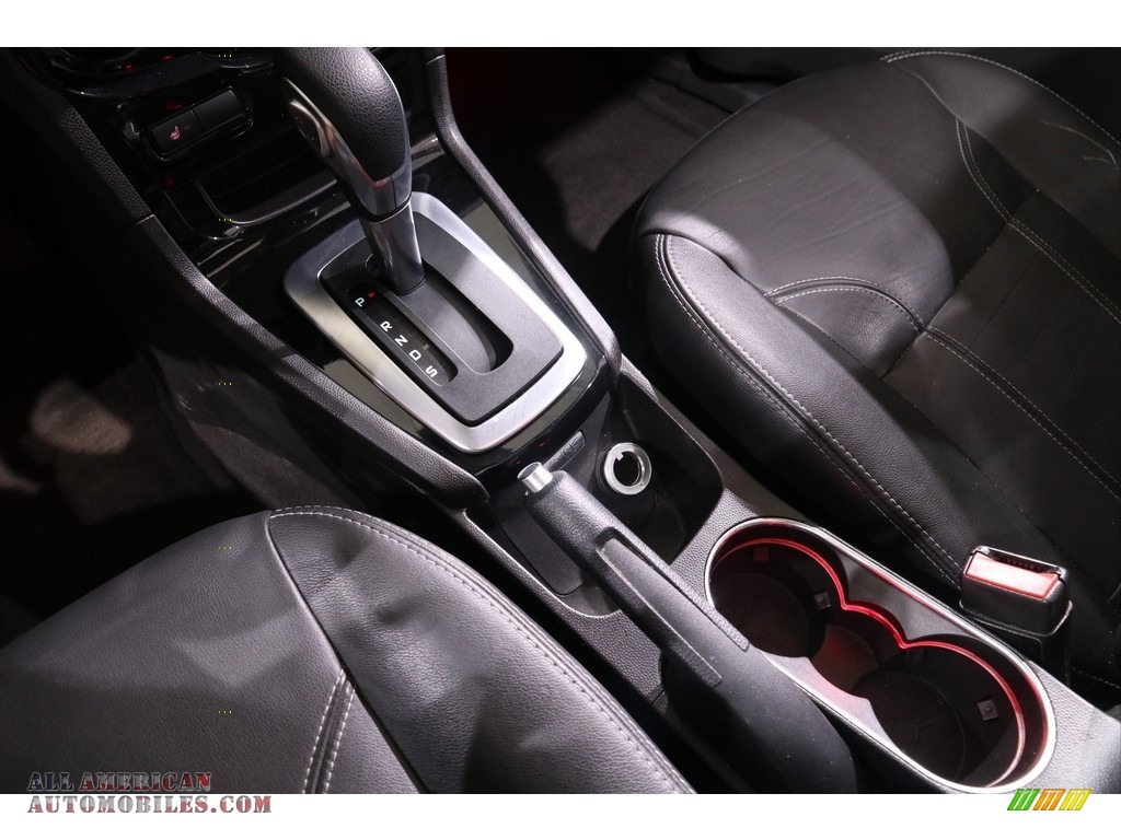2014 Fiesta Titanium Hatchback - Performance Blue / Charcoal Black photo #15