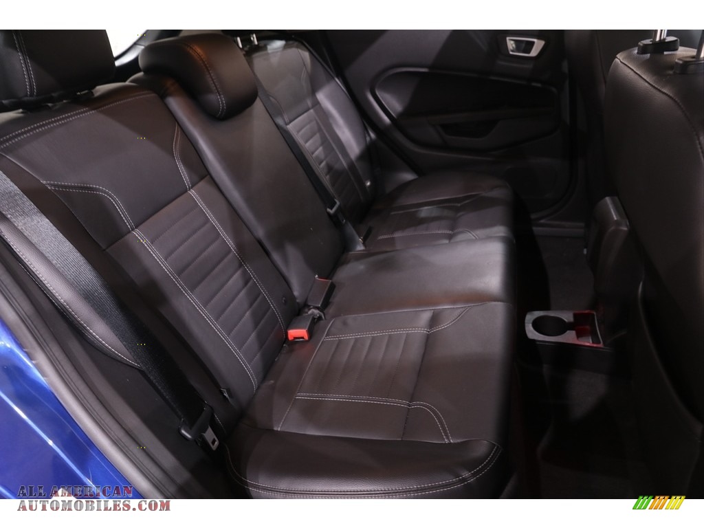2014 Fiesta Titanium Hatchback - Performance Blue / Charcoal Black photo #17