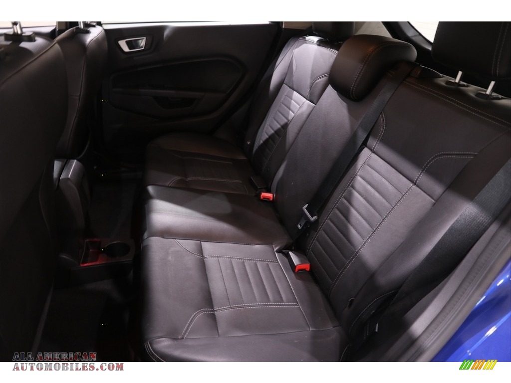 2014 Fiesta Titanium Hatchback - Performance Blue / Charcoal Black photo #18