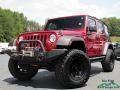 Jeep Wrangler Unlimited Sport 4x4 Deep Cherry Red Crystal Pearl photo #1