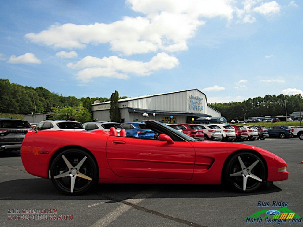 2002 Corvette Convertible - Torch Red / Torch Red photo #6