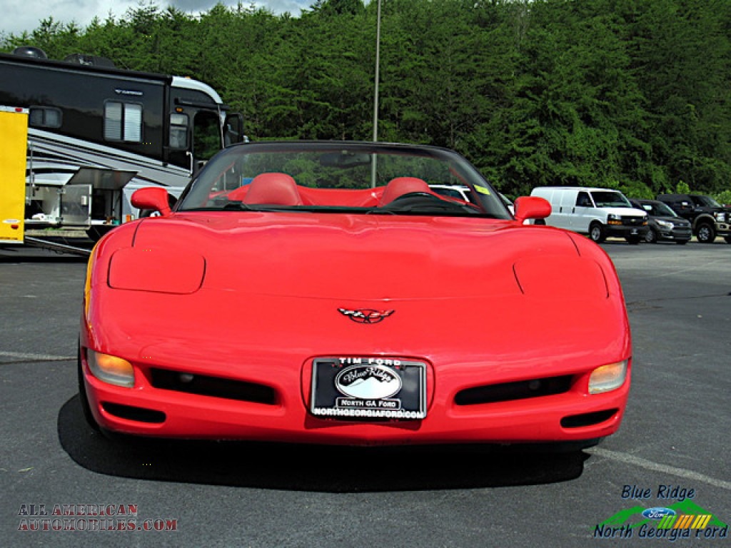2002 Corvette Convertible - Torch Red / Torch Red photo #8