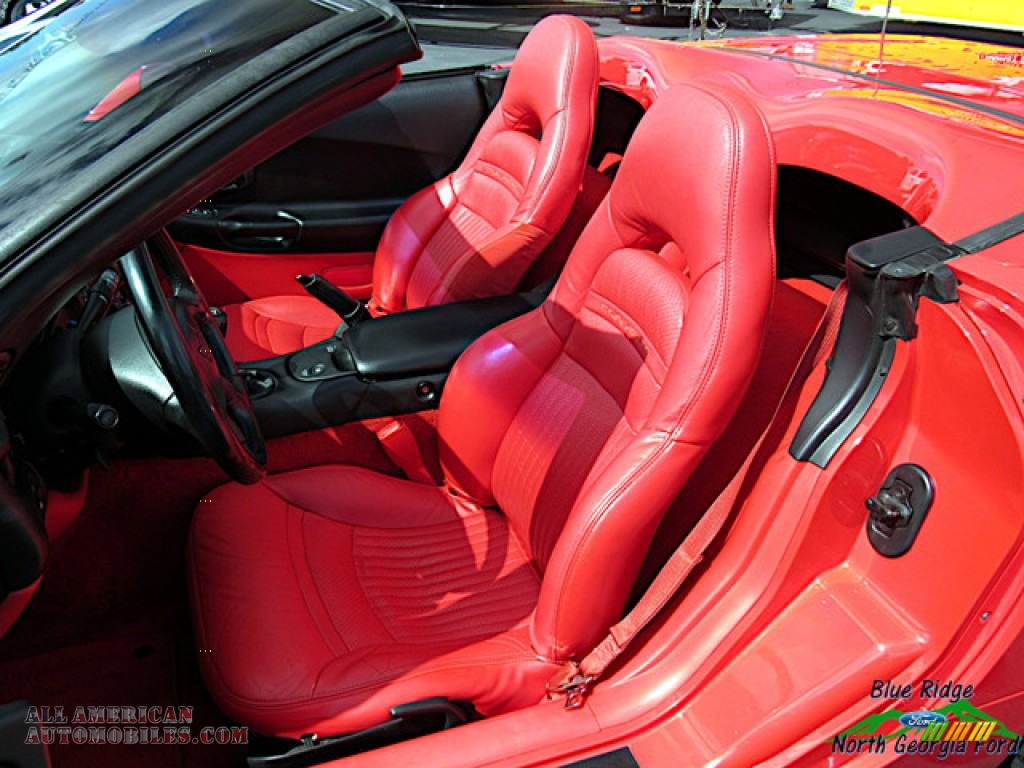 2002 Corvette Convertible - Torch Red / Torch Red photo #12