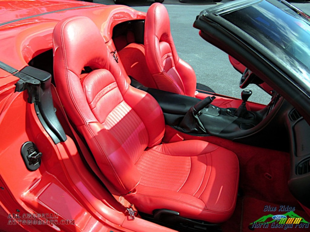 2002 Corvette Convertible - Torch Red / Torch Red photo #13