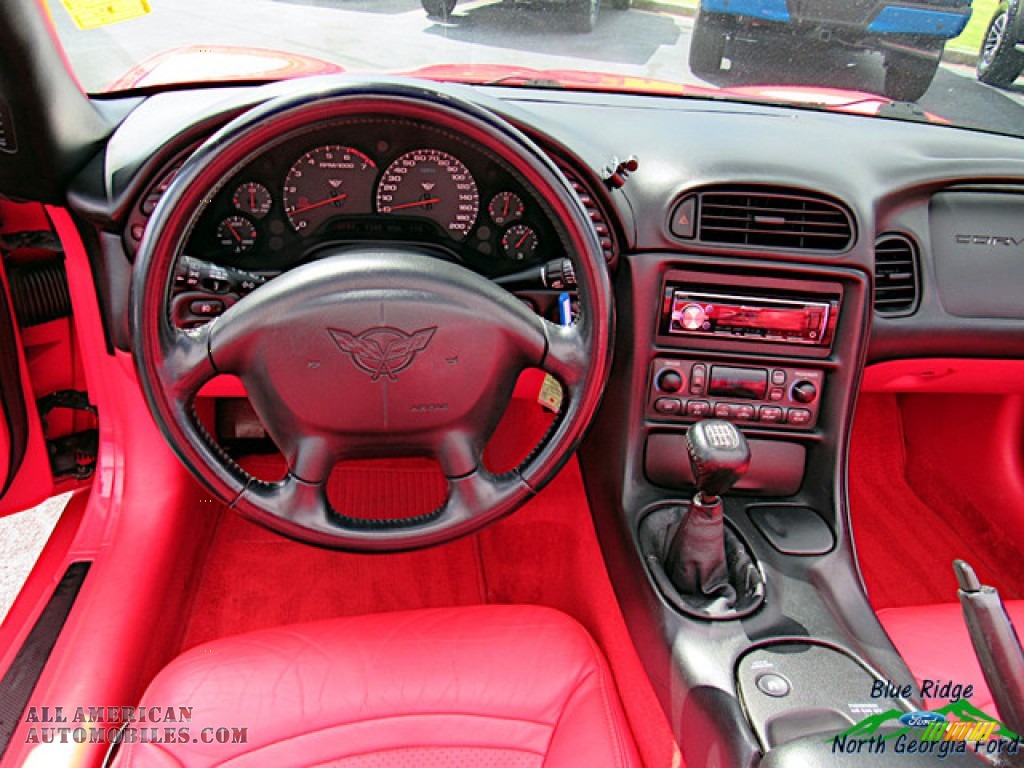 2002 Corvette Convertible - Torch Red / Torch Red photo #14