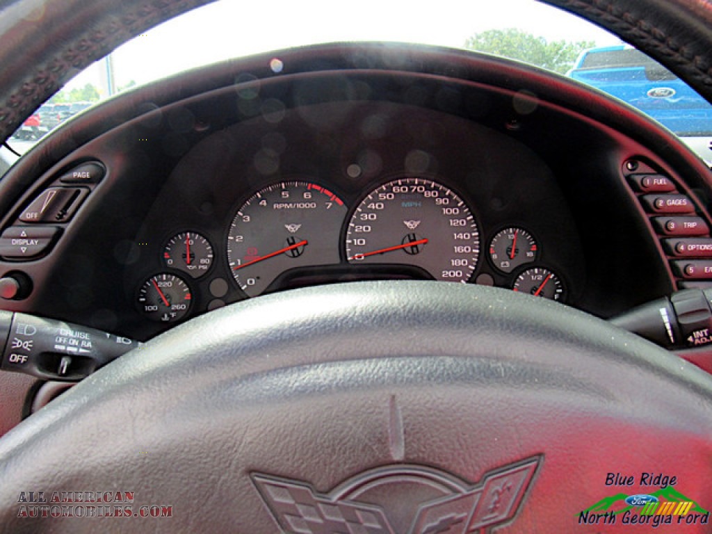2002 Corvette Convertible - Torch Red / Torch Red photo #17