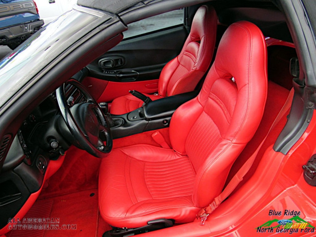 2002 Corvette Convertible - Torch Red / Torch Red photo #26