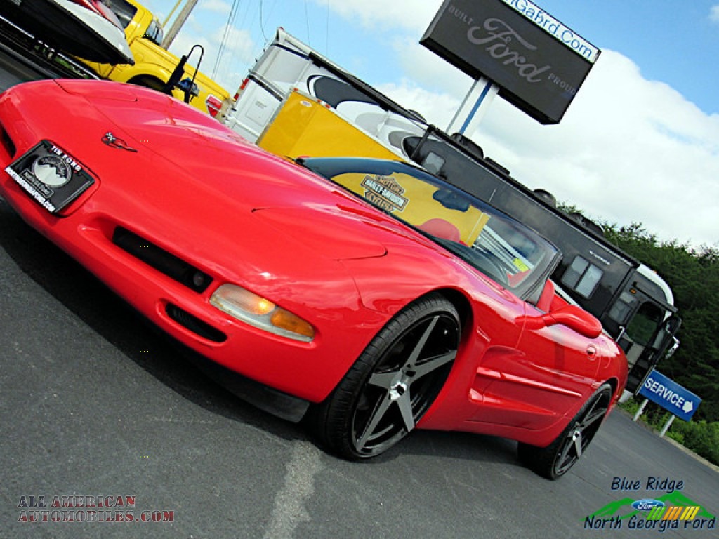 2002 Corvette Convertible - Torch Red / Torch Red photo #27
