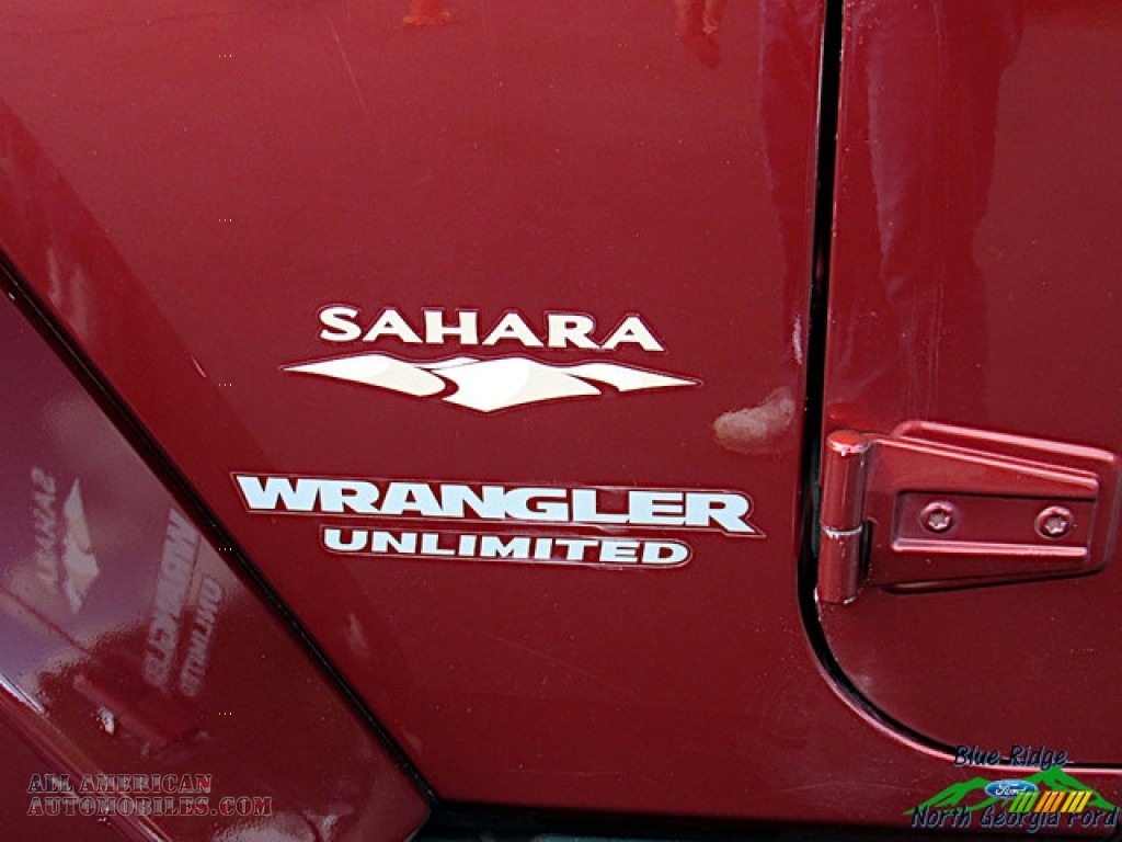 2008 Wrangler Unlimited Sahara 4x4 - Red Rock Crystal Pearl / Dark Slate Gray/Med Slate Gray photo #23