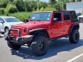 Jeep Wrangler Unlimited X 4x4 Flame Red photo #22