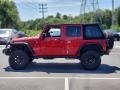Jeep Wrangler Unlimited X 4x4 Flame Red photo #23